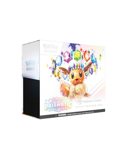 Pokémon TCG: Scarlet & Violet-Prismatic Evolutions Pokémon Center Elite Trainer Box