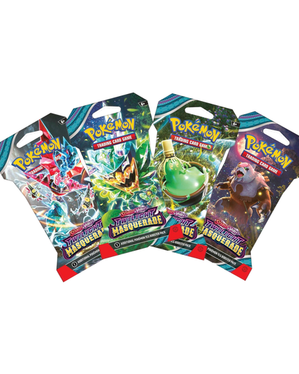 Pokémon Twilight Masquerade: Sleeved Booster Packs
