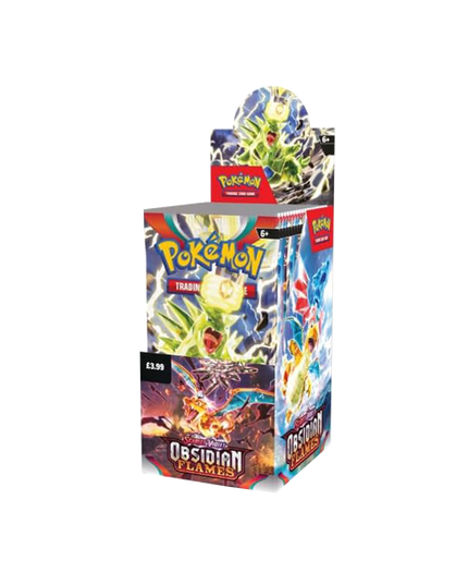 Pokémon TCG: S&V Obsidian Flames - Half Booster Box (18 Booster Packs)