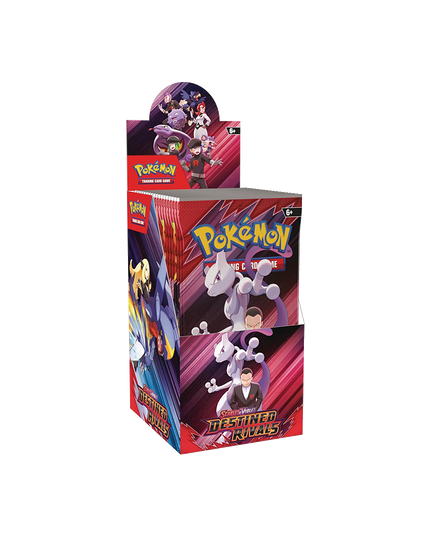 Pokémon TCG: Scarlet & Violet—Destined Rivals Booster Display (18 Booster Packs)