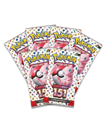 Pokémon TCG: Scarlet & Violet—151 Booster Bundle (6 Booster Packs)