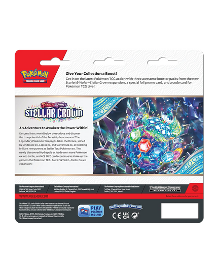Pokémon TCG: Scarlet & Violet—Stellar Crown 3-Pack Blister (Latias/Tinkaton Promo)