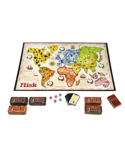 Risk: The Game of Global Domination - Classic Strategy Board Game