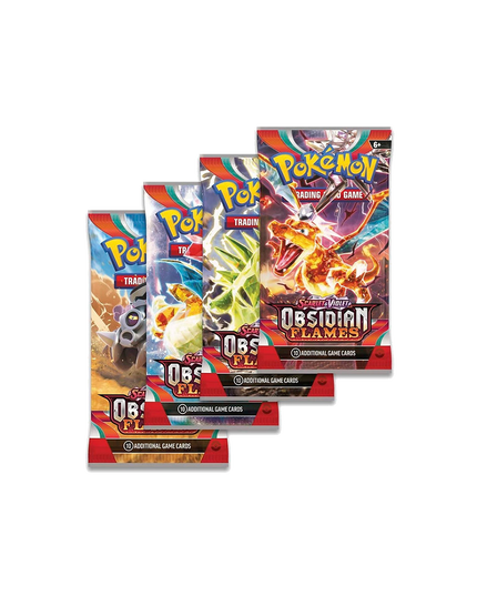Pokémon TCG: S&V Obsidian Flames - Half Booster Box (18 Booster Packs)