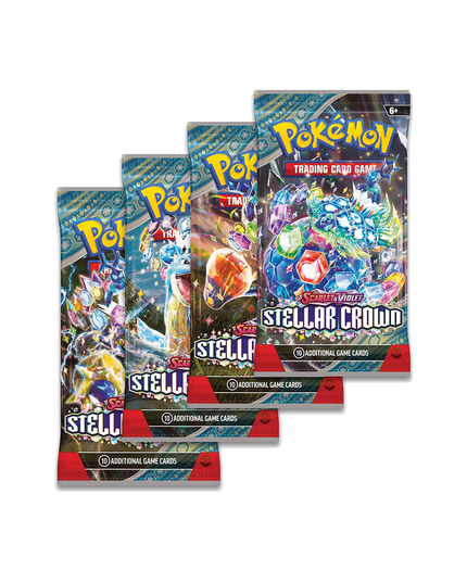Pokémon TCG: Scarlet & Violet—Stellar Crown 3-Pack Blister (Latias/Tinkaton Promo)