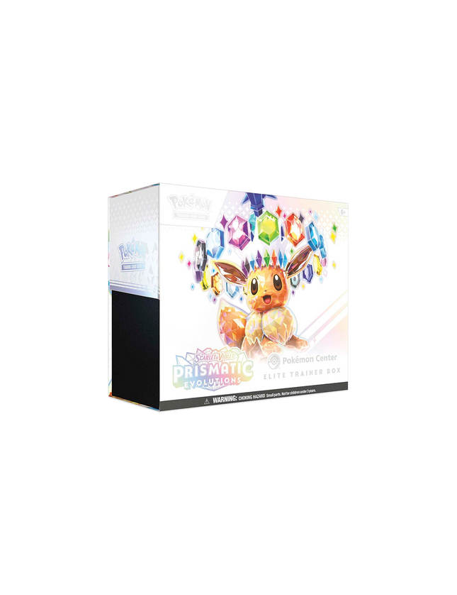 Pokémon TCG: Scarlet & Violet-Prismatic Evolutions Pokémon Center Elite Trainer Box