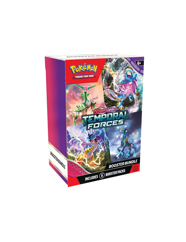Pokémon TCG: Scarlet & Violet-Temporal Forces Booster Bundle (6 Packs)