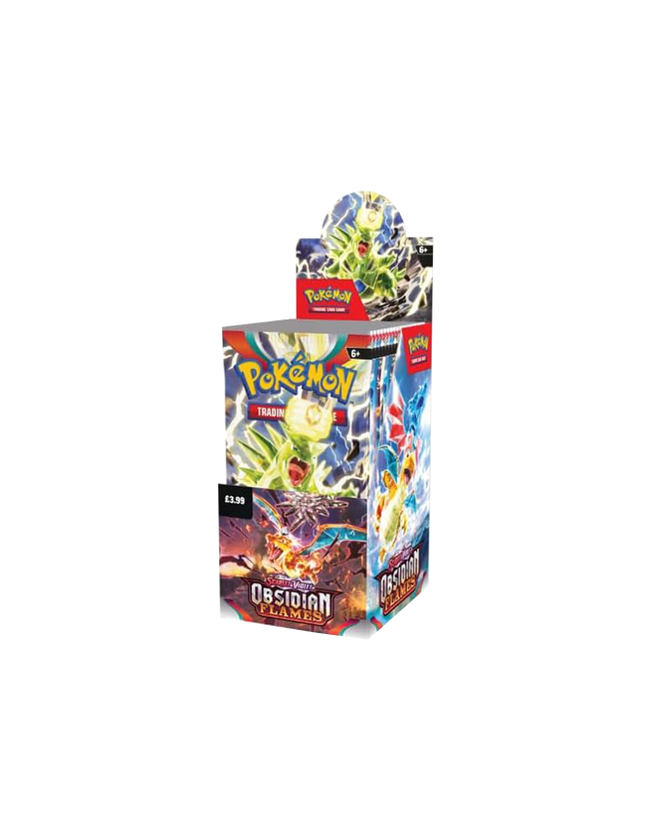Pokémon TCG: S&V Obsidian Flames - Half Booster Box (18 Booster Packs)