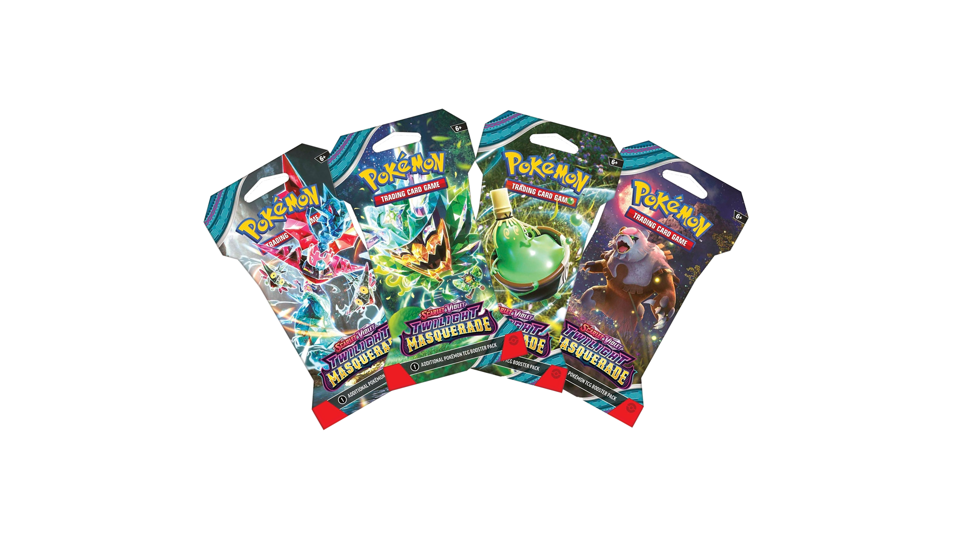 Pokémon Twilight Masquerade: Sleeved Booster Packs