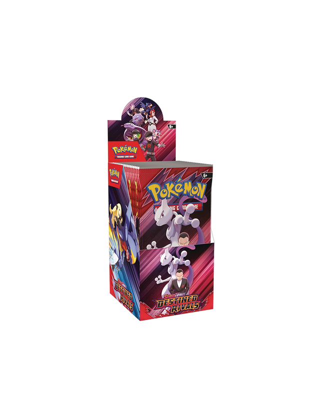 Pokémon TCG: Scarlet & Violet—Destined Rivals Booster Display (18 Booster Packs)