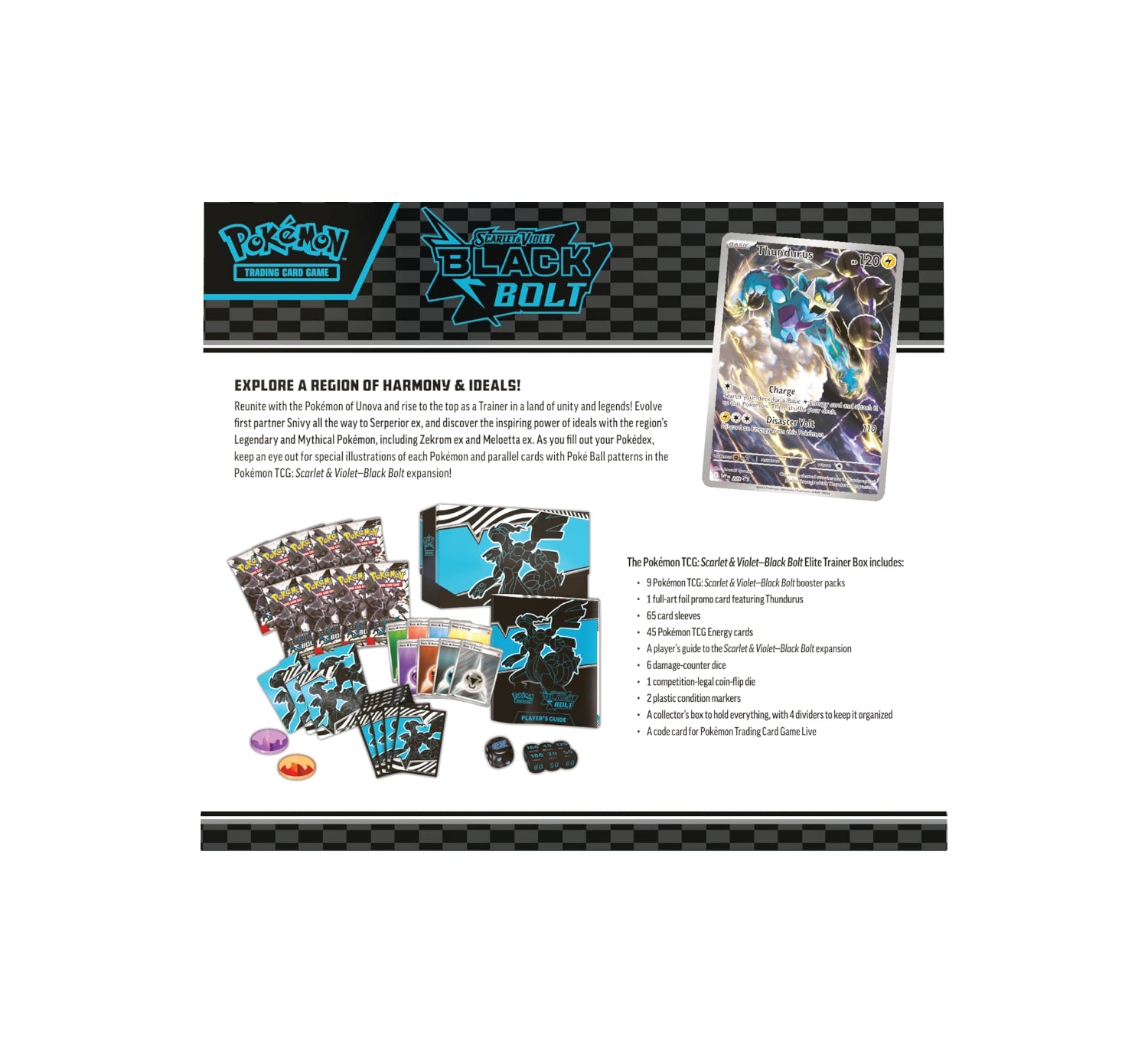 Pokémon TCG: Scarlet & Violet—Black Bolt Elite Trainer Box (ETB)