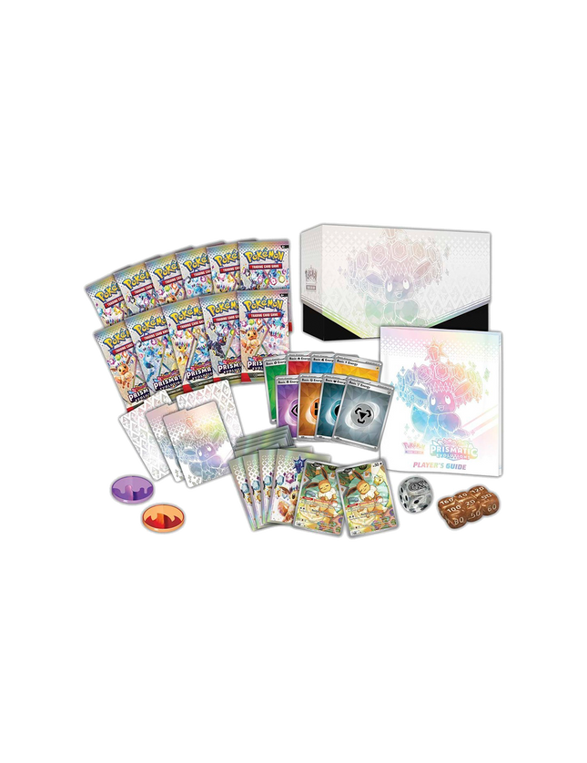 Pokémon TCG: Scarlet & Violet-Prismatic Evolutions Pokémon Center Elite Trainer Box