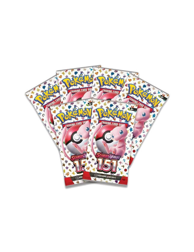 Pokémon TCG: Scarlet & Violet—151 Booster Bundle (6 Booster Packs)
